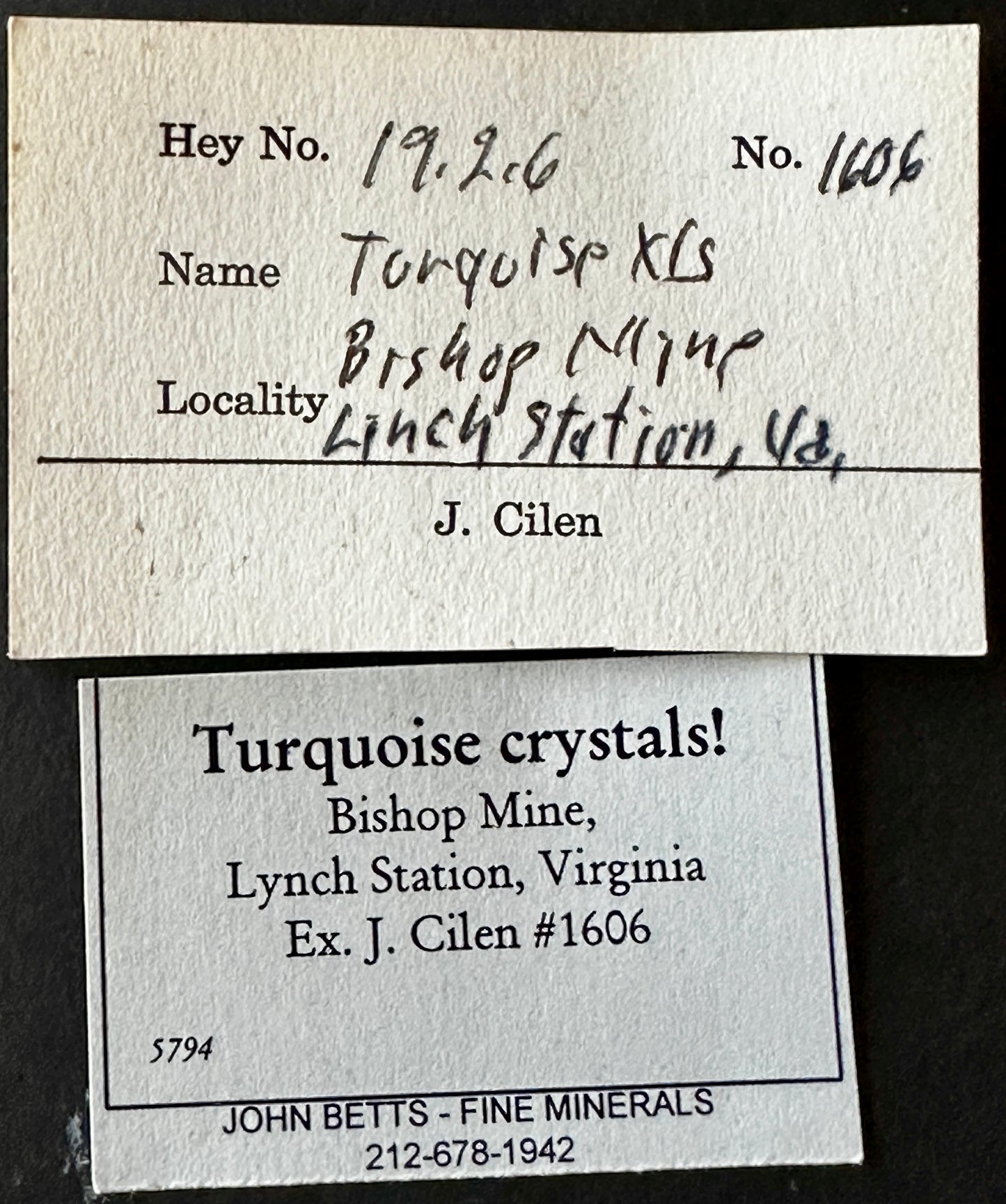 Turquoise Crystals