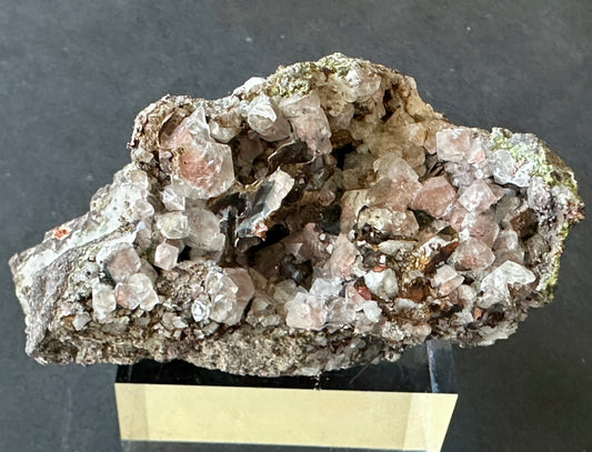 Native Copper - included in calcite
