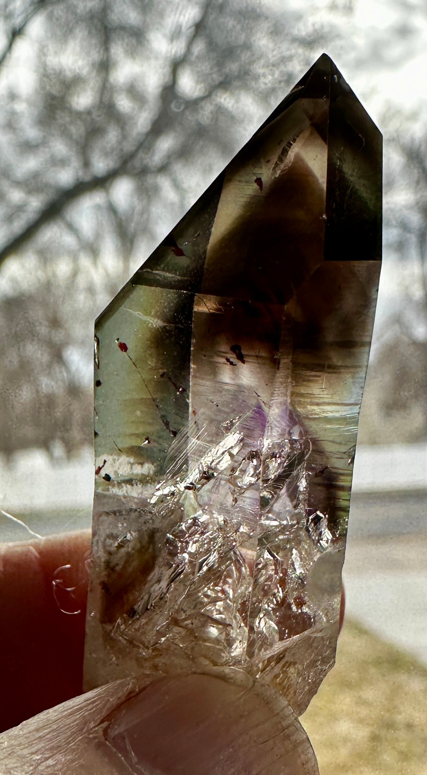 Smoky Quartz w/ Phantoms