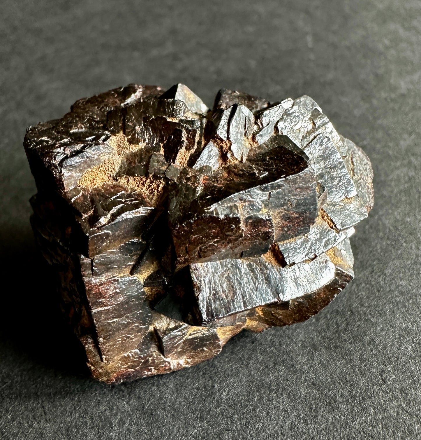 Goethite after Pyrite (limonite)