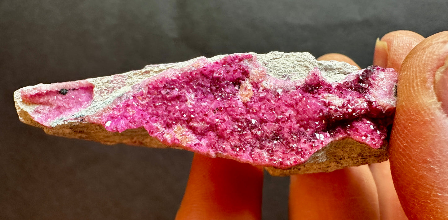 Cobaltoan Calcite w/ Spherocobaltite