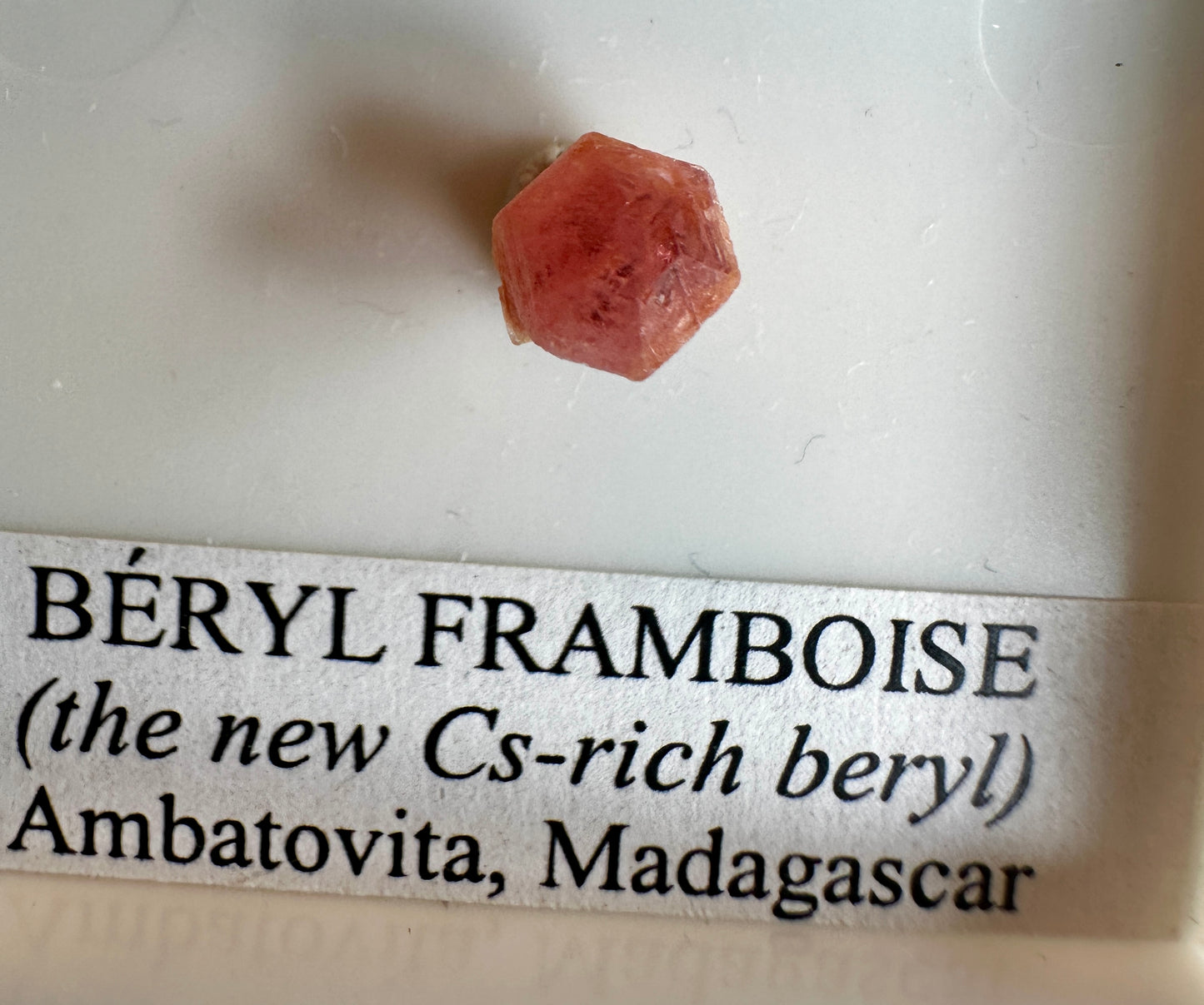 Pezzottaite-(Cs)