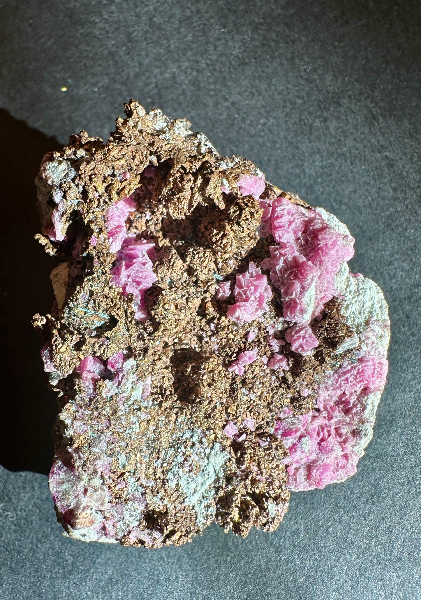 Copper & Cobaltoan Calcite