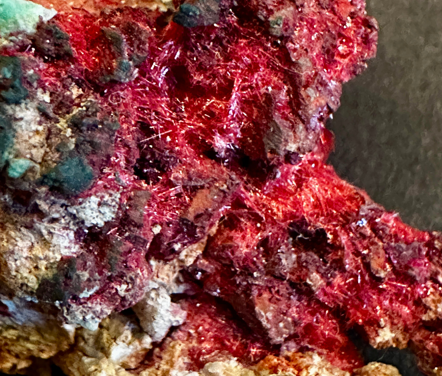 Copper & Cuprite var Chalcotrichite