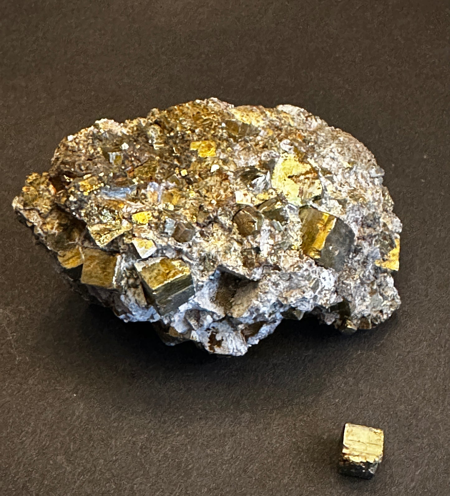 Pyrite Cubes