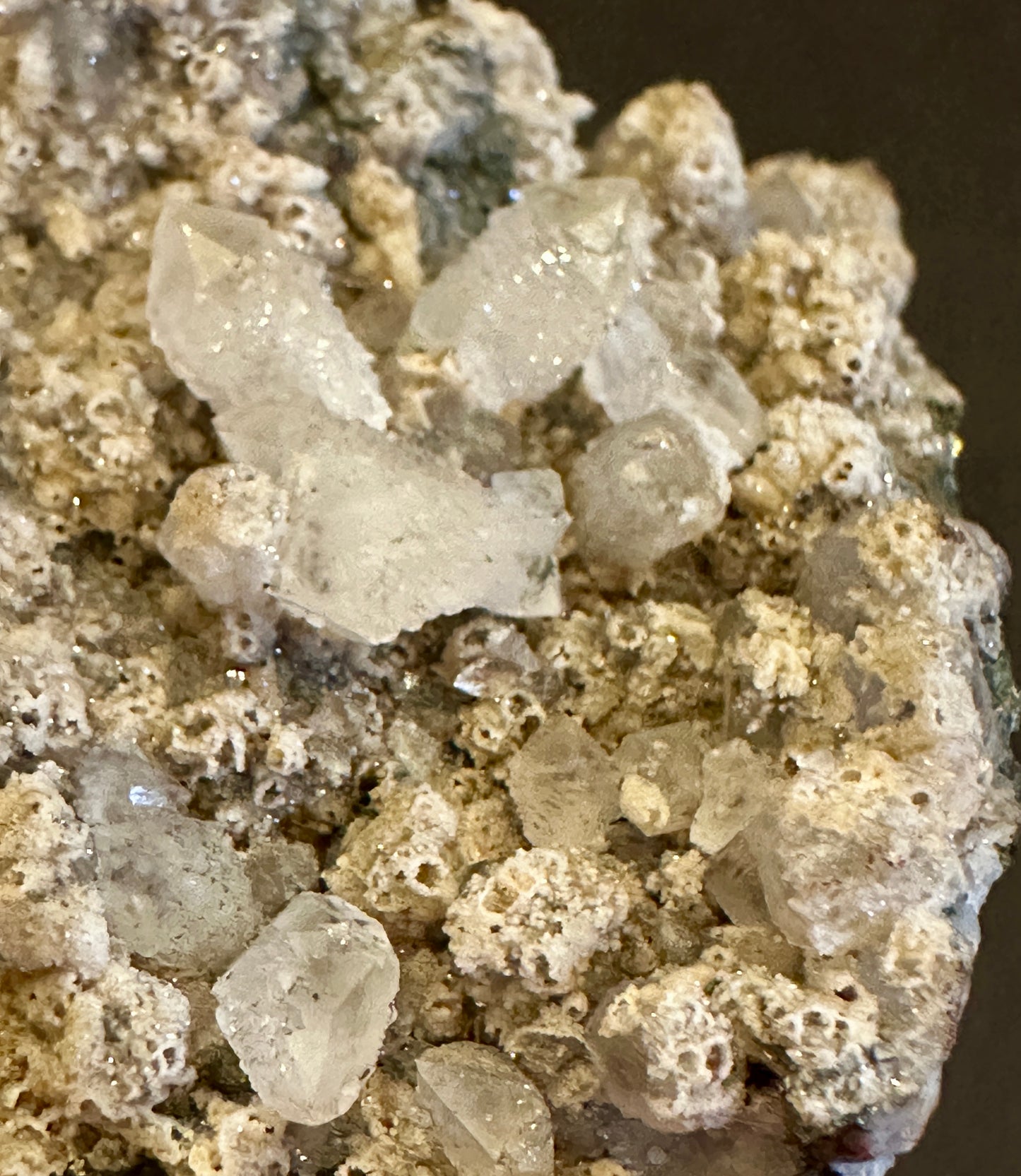 Pyrite w/ epimorphs