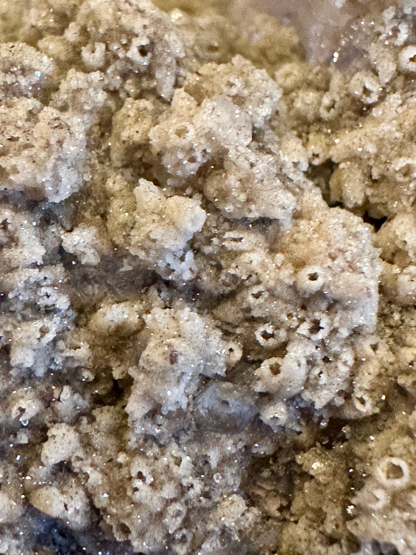 Pyrite w/ epimorphs