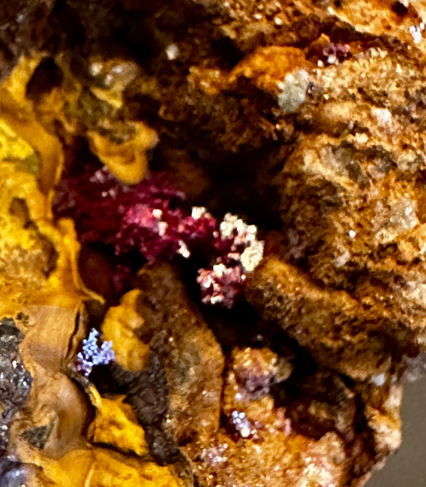 Cuprite var: chalcotrichite
