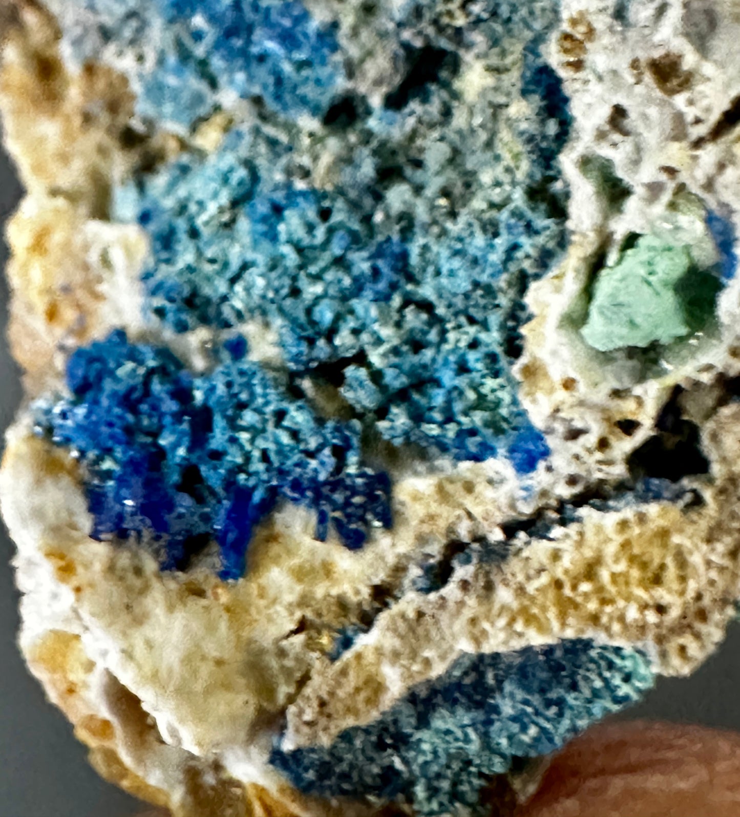 Linarite on Galena