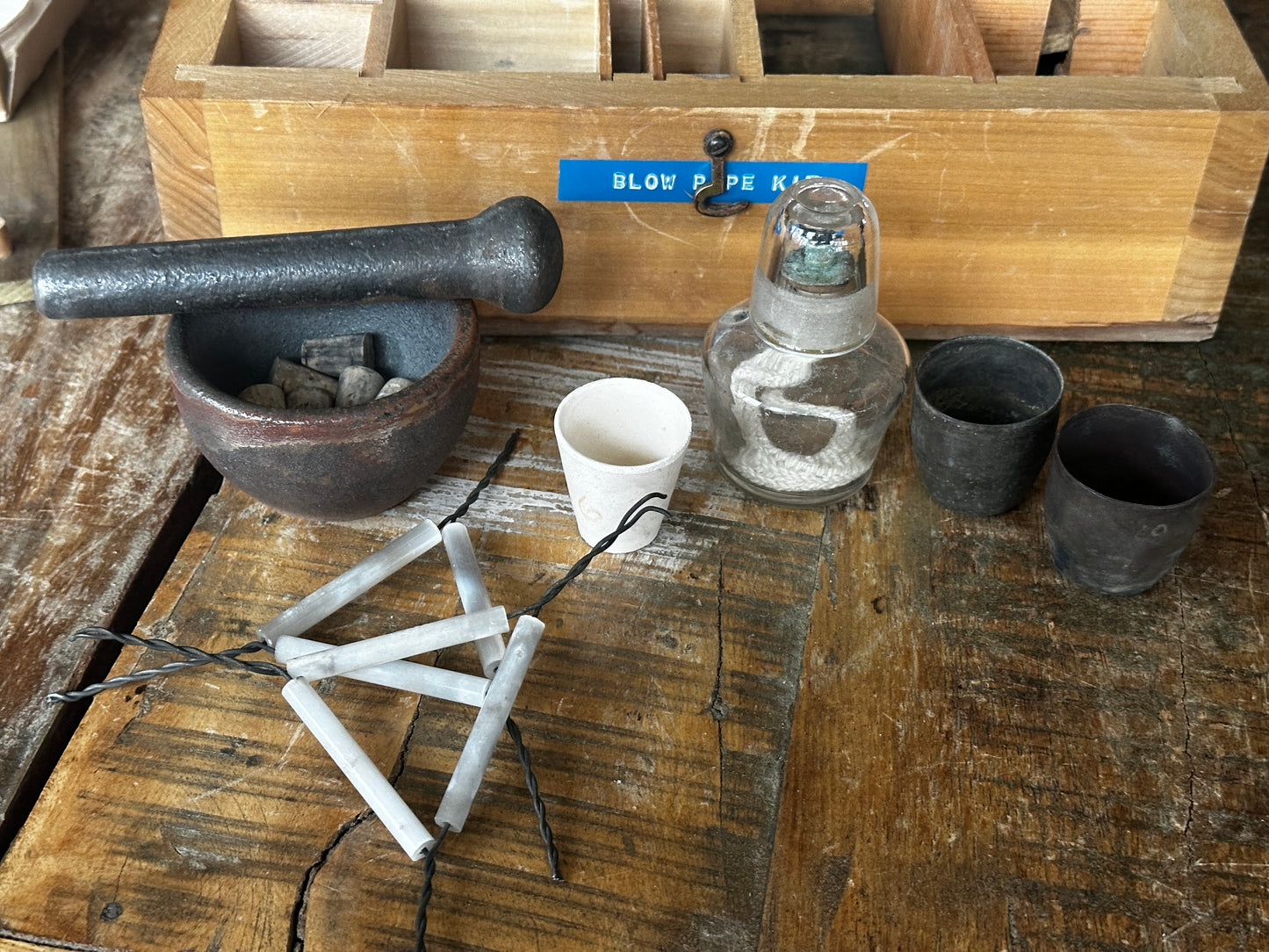 Antique Mineral ID Kit