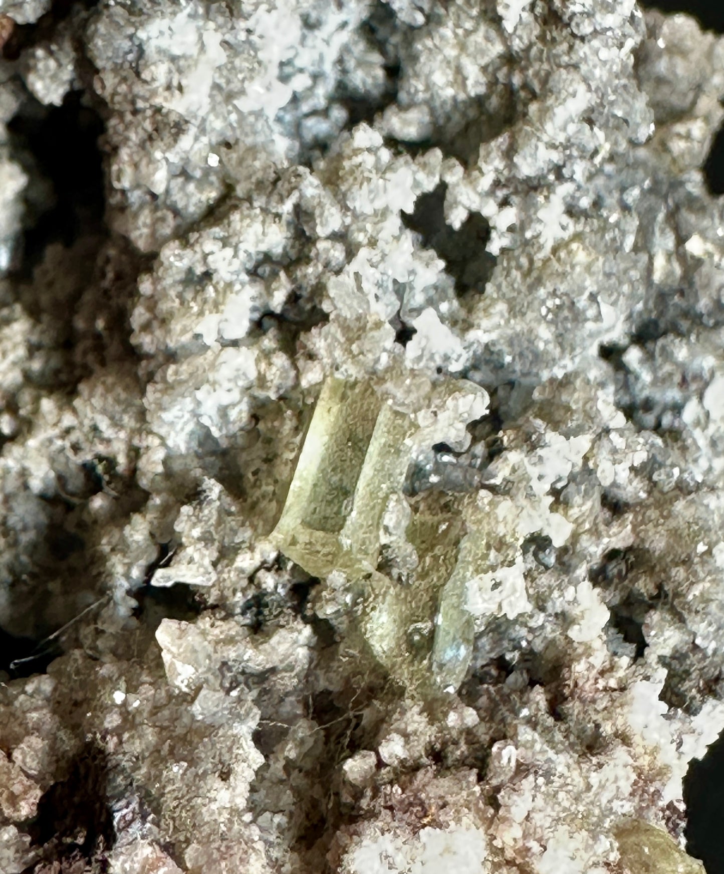 Apatite on Matrix