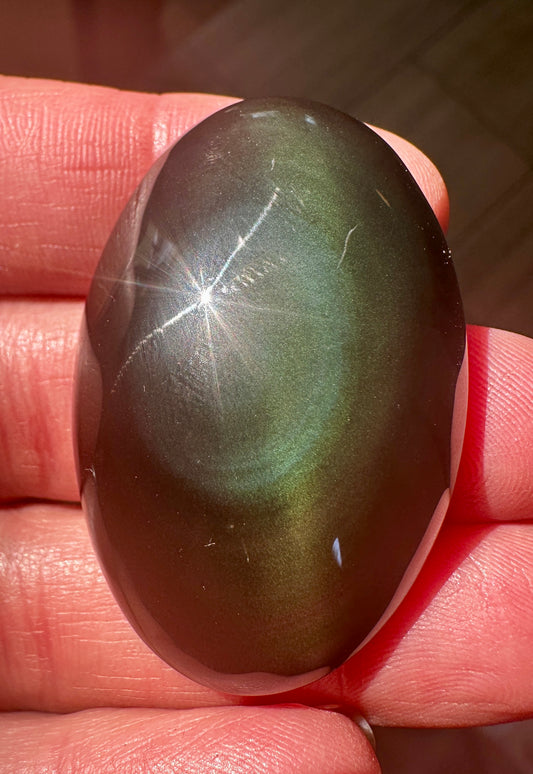Rainbow Obsidian Cab