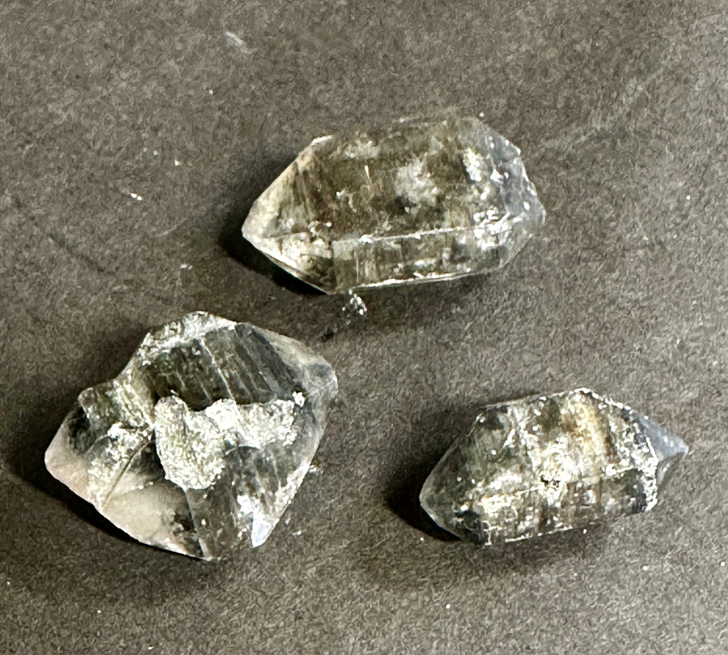 Three Quartz Crystals