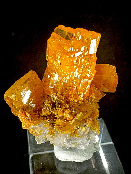 Wulfenite Cluster
