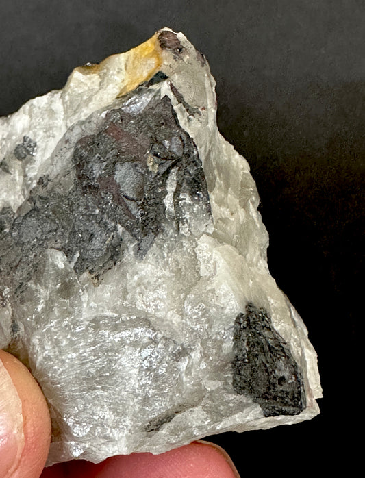 Wolframite in Quartz