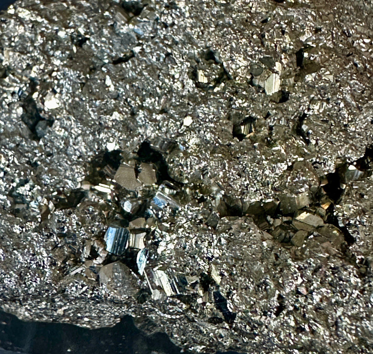 Pyrite from the Bingham Copper Mine