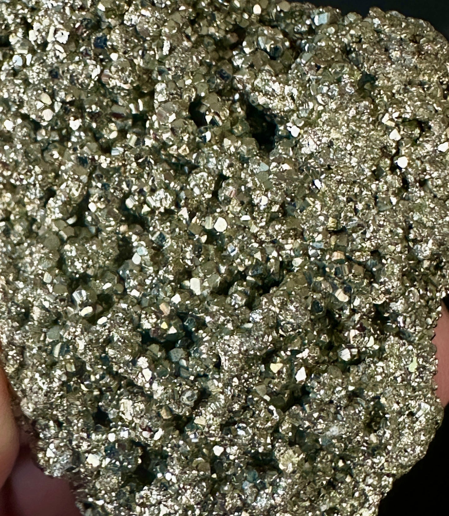Pyrite from the Bingham Copper Mine