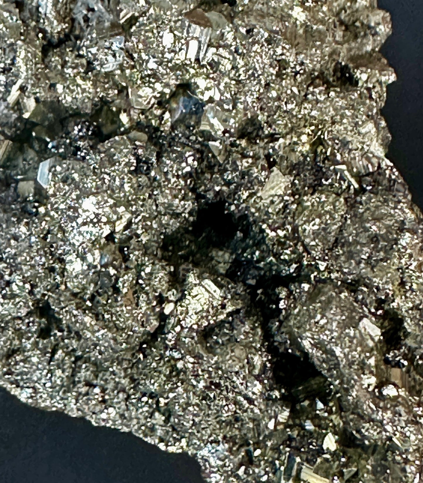Pyrite from the Bingham Copper Mine
