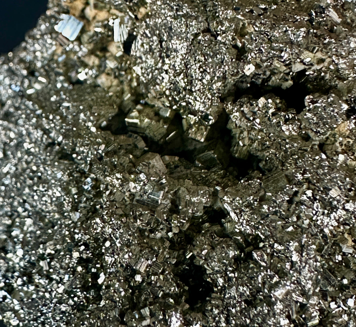 Pyrite from Bingham Copper Mine