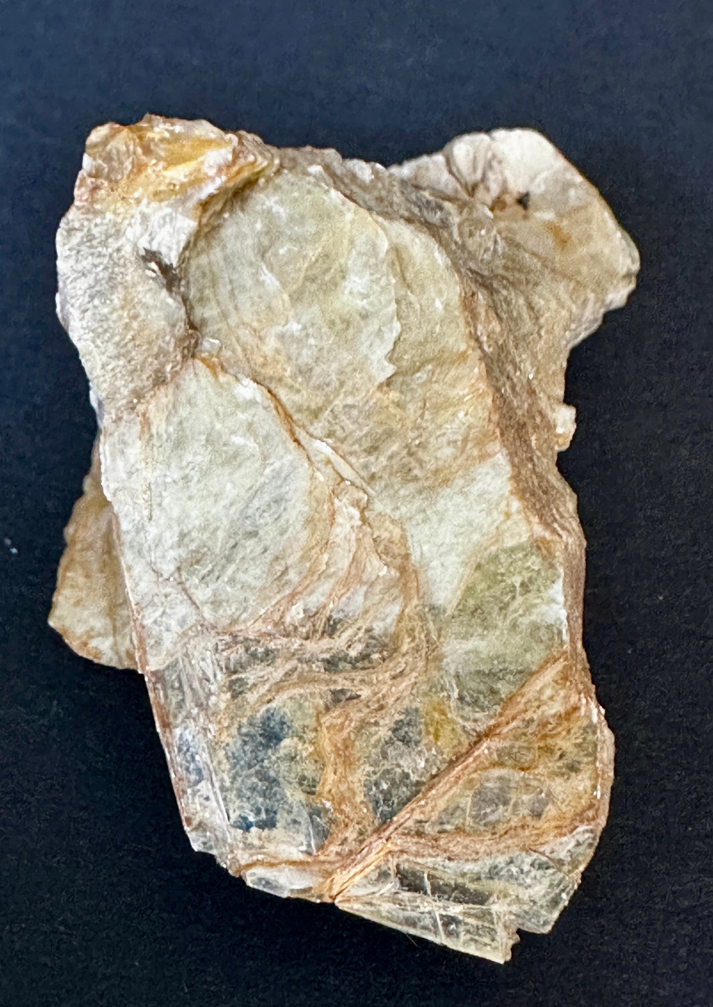 Golden Muscovite Mica Book