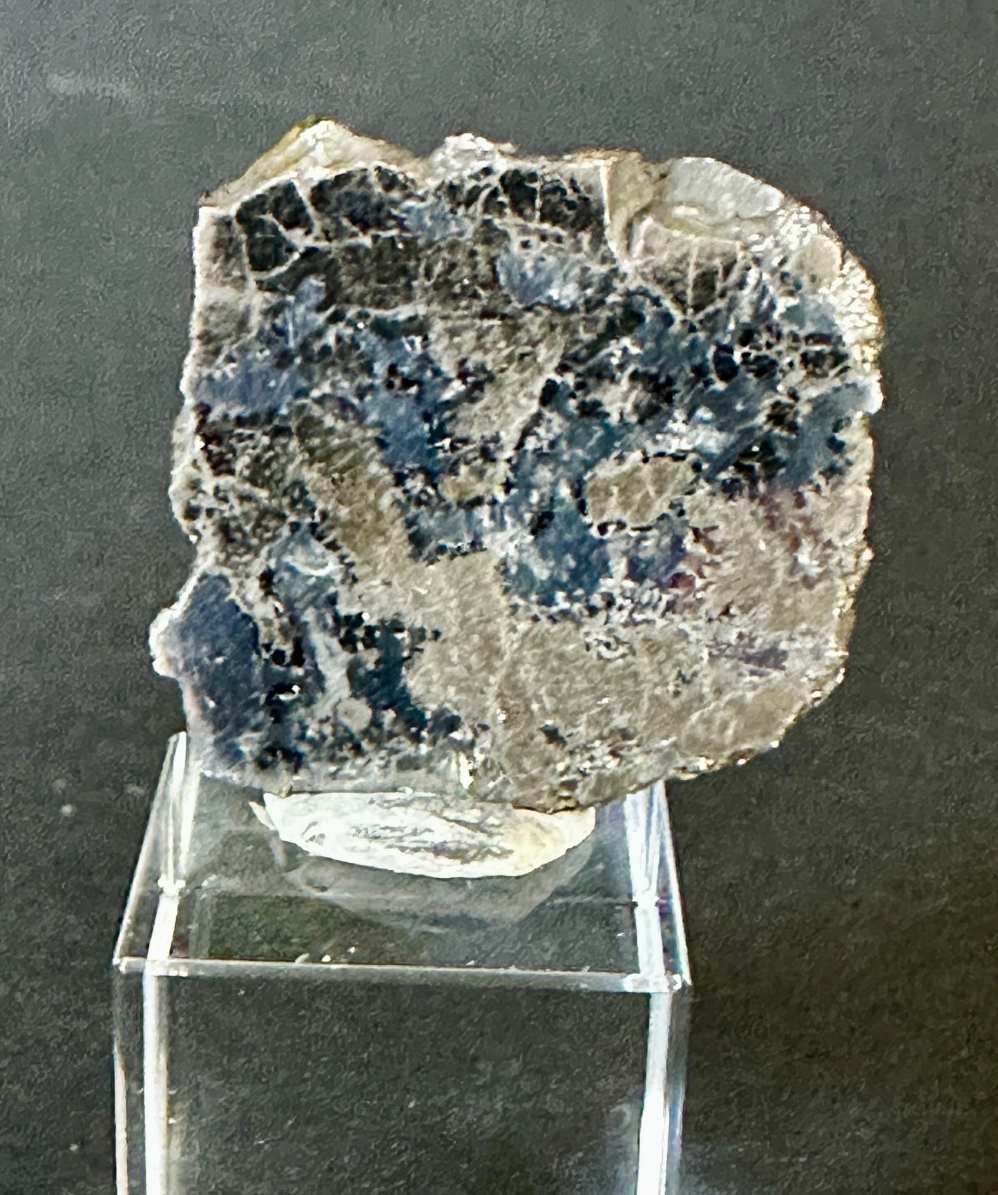 Native Antimony polished slice