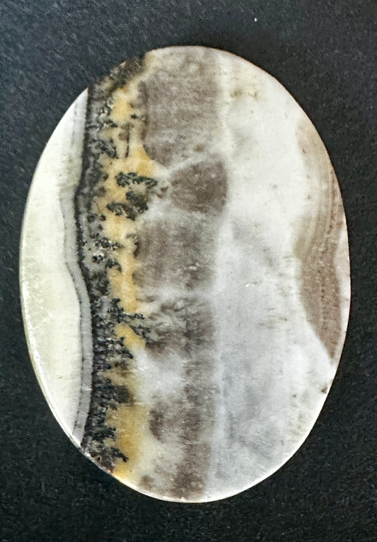 Silver-Lace Onyx