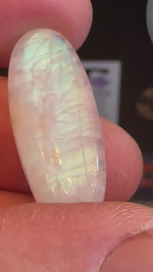 Blue Flash Moonstone from India