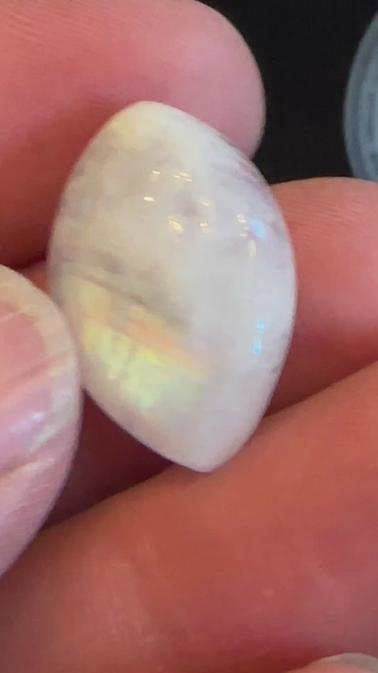 Multi-Colored Flash Moonstone from India