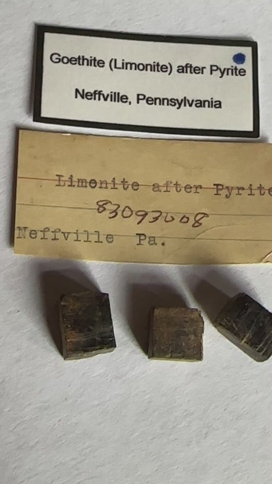 Goethite after Pyrite