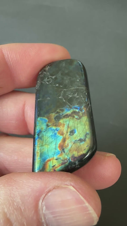 Spectrolite Polished Nugget